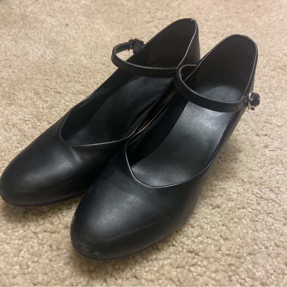 black character dance shoes